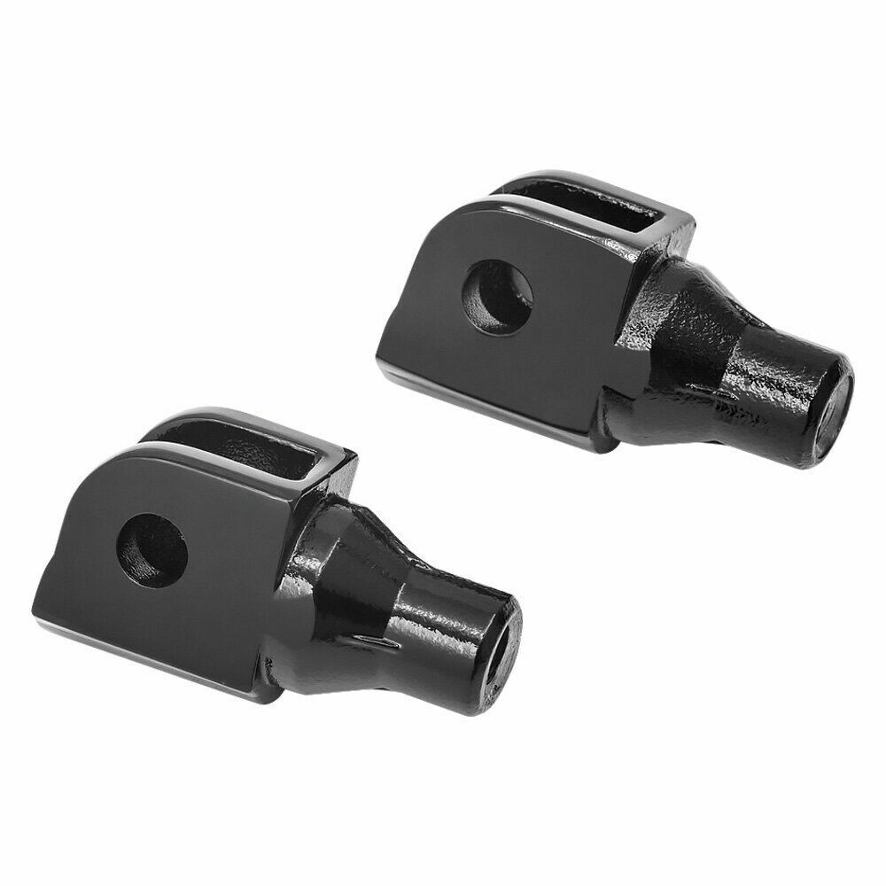 Kuryakyn Front Tapered Peg Adapter Gloss Black - Click Image to Close