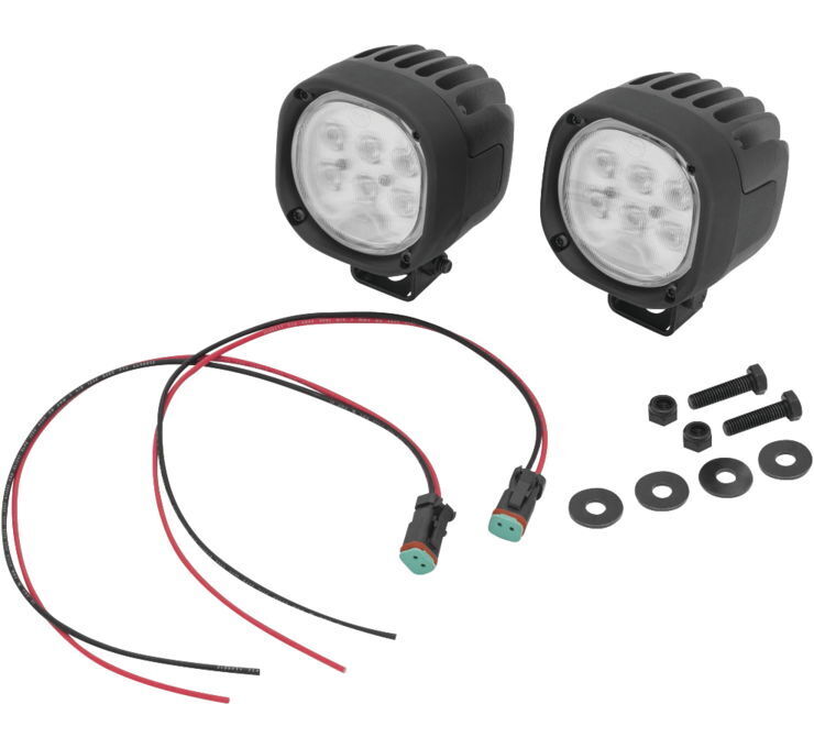 Kuryakyn Lodestar 1850L LED Spot Beam Light â€“ 1,850 Lumens - Click Image to Close