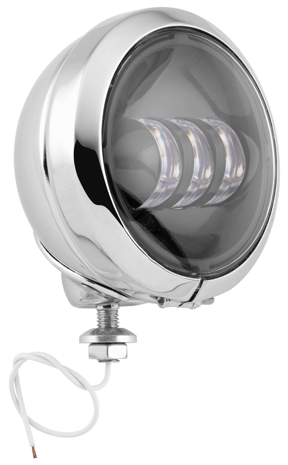 Letric Lighting 4.5in LED Passing Lamps Chr/Blk - Click Image to Close