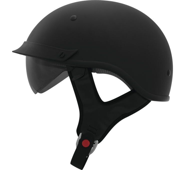 THH T-72 Half Helmet Flat Black - Large - Click Image to Close