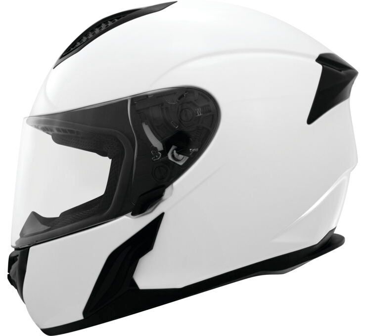 THH T810S Full Face Helmet White Medium - Click Image to Close