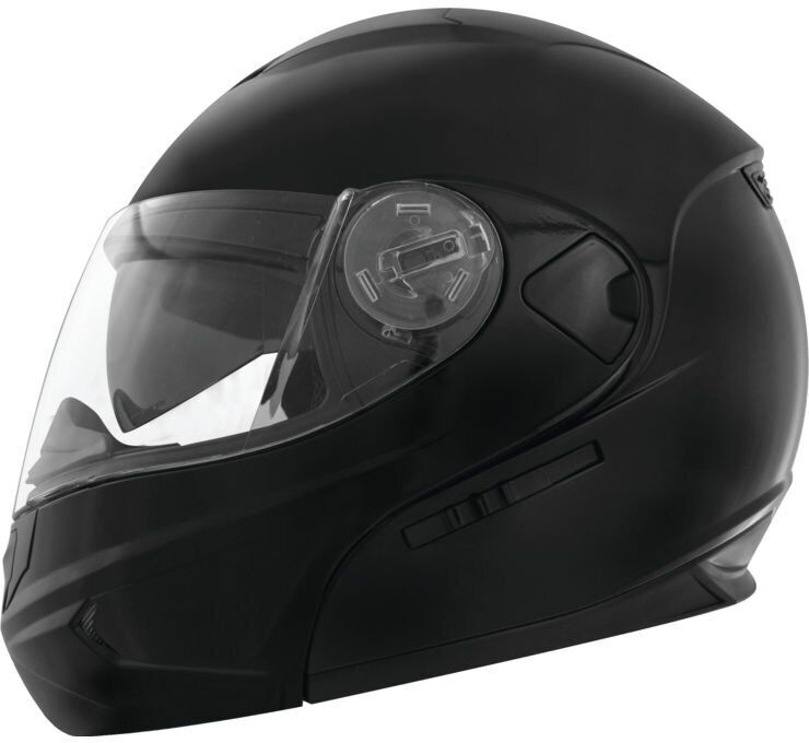 THH Helmets T-797 Full Face Helmet Black - Medium - Click Image to Close