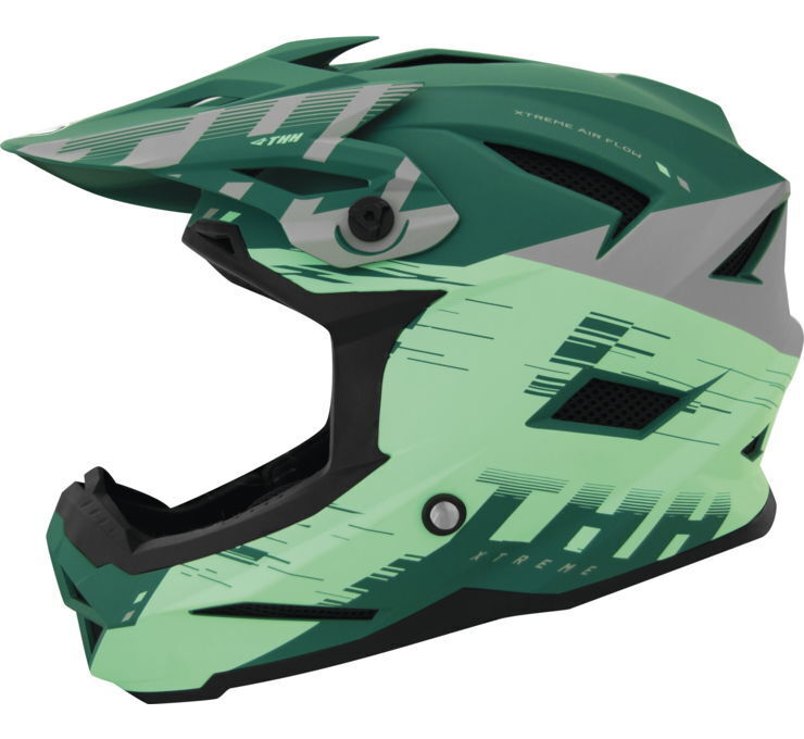 THH T-42 BMX Xtreme Helmet Mt Turgrn Youth Small - Click Image to Close