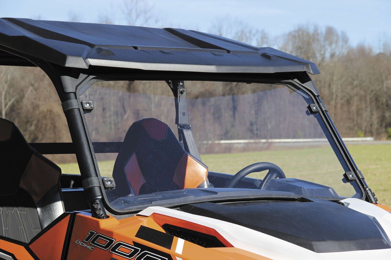 Seizmik Full Hard Poly Windshield - Click Image to Close