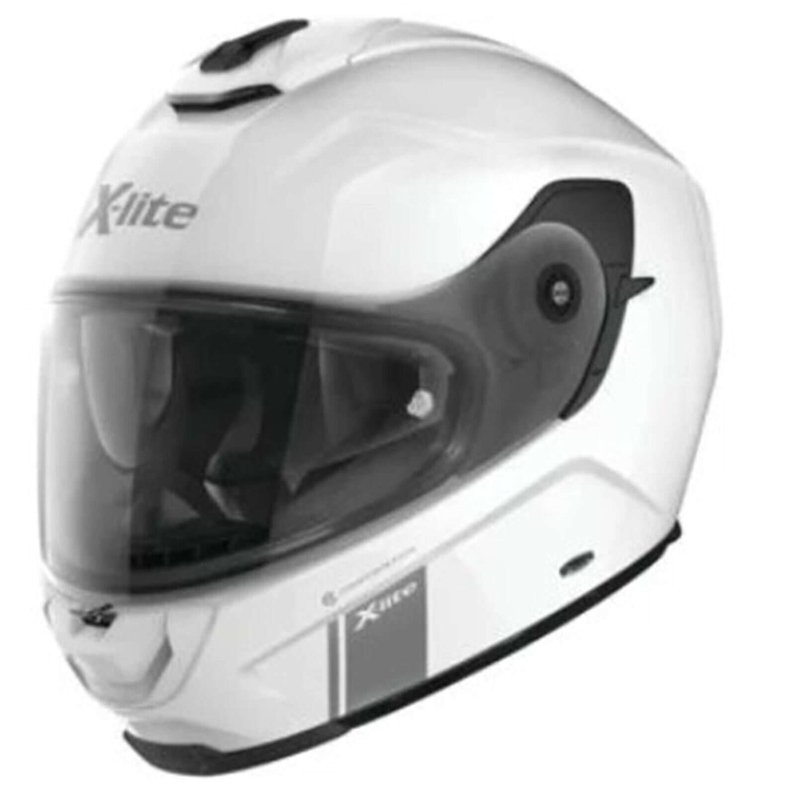 X-Lite X903 Full Face Helmet Metal White XS - Click Image to Close