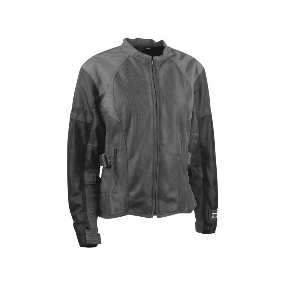 Speed and Strength Radar Love Mesh Jacket Grey/Black Women's Medium - Click Image to Close