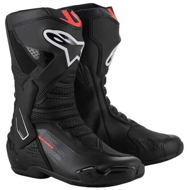 Alpinestars SMX-6 V3 Boots Black/White/Red Size 46 - Click Image to Close