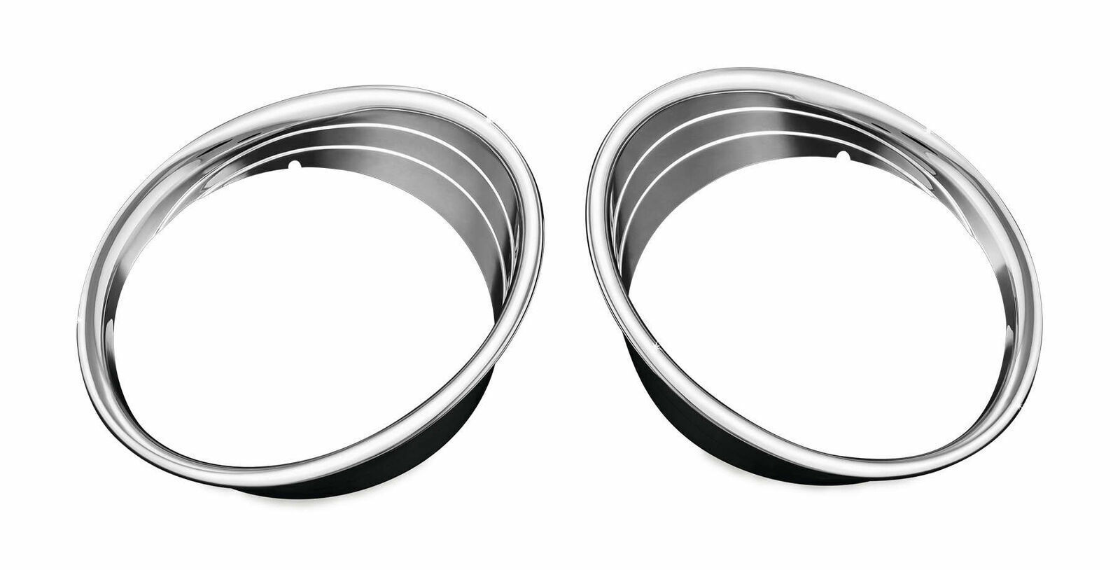 Kuryakyn Driving Light Bezels Chrome Fits Indian - Click Image to Close