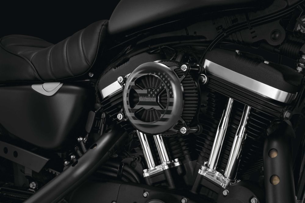 Vance & Hines VO2 America XL Air Intake Black Fits 10-22 Forty Eight - Click Image to Close