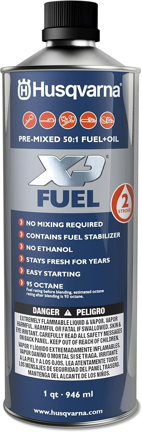 Husqvarna 1QT Premix Fuel 50:1 - 1QT premixed fuel, 50:1 ratio blend - Click Image to Close