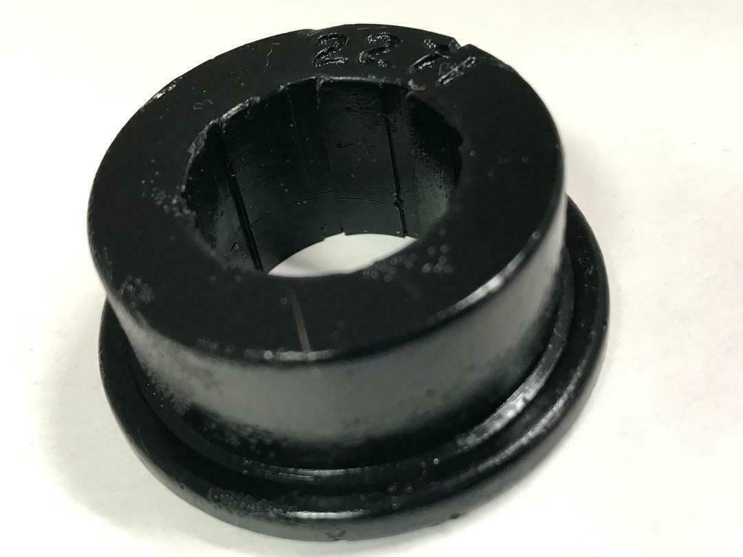 Black Lower Control Arm Bushing by Energy Suspension Fits 88-91 Civic/CRX - Click Image to Close