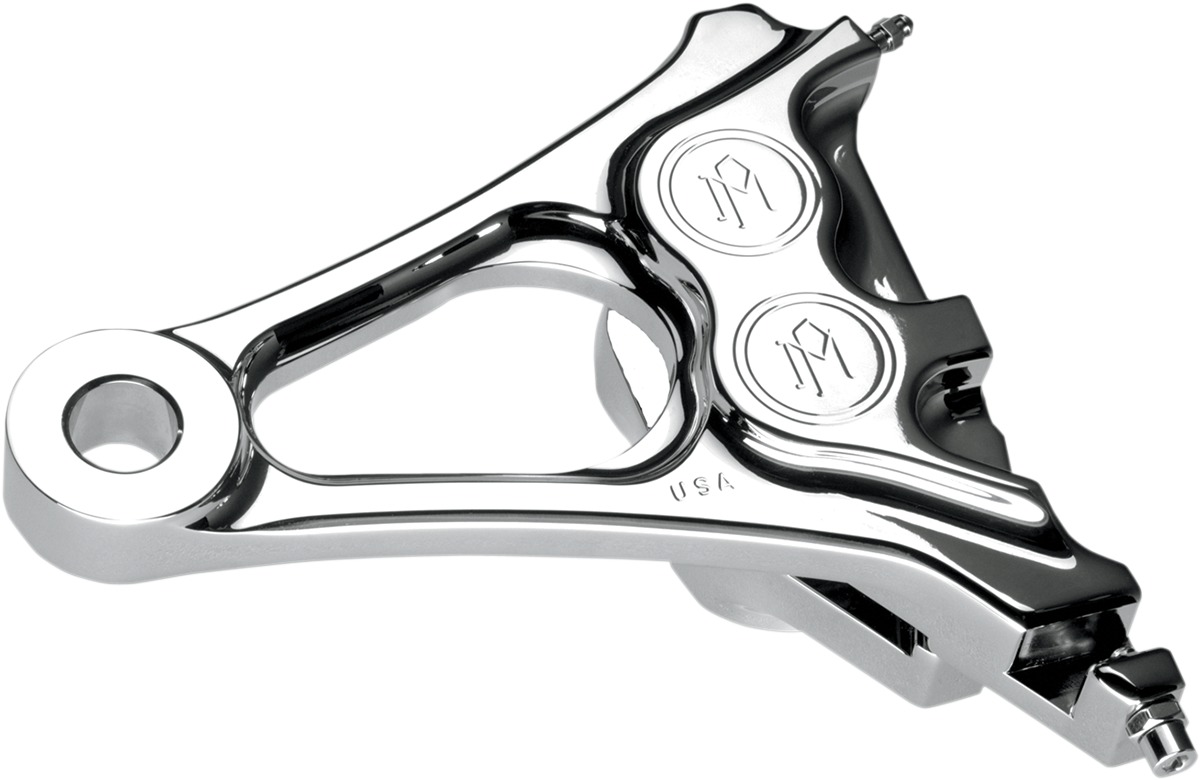 Rear Brake 1 Pc 125x4R - Chrome by Performance Machine - Click Image to Close