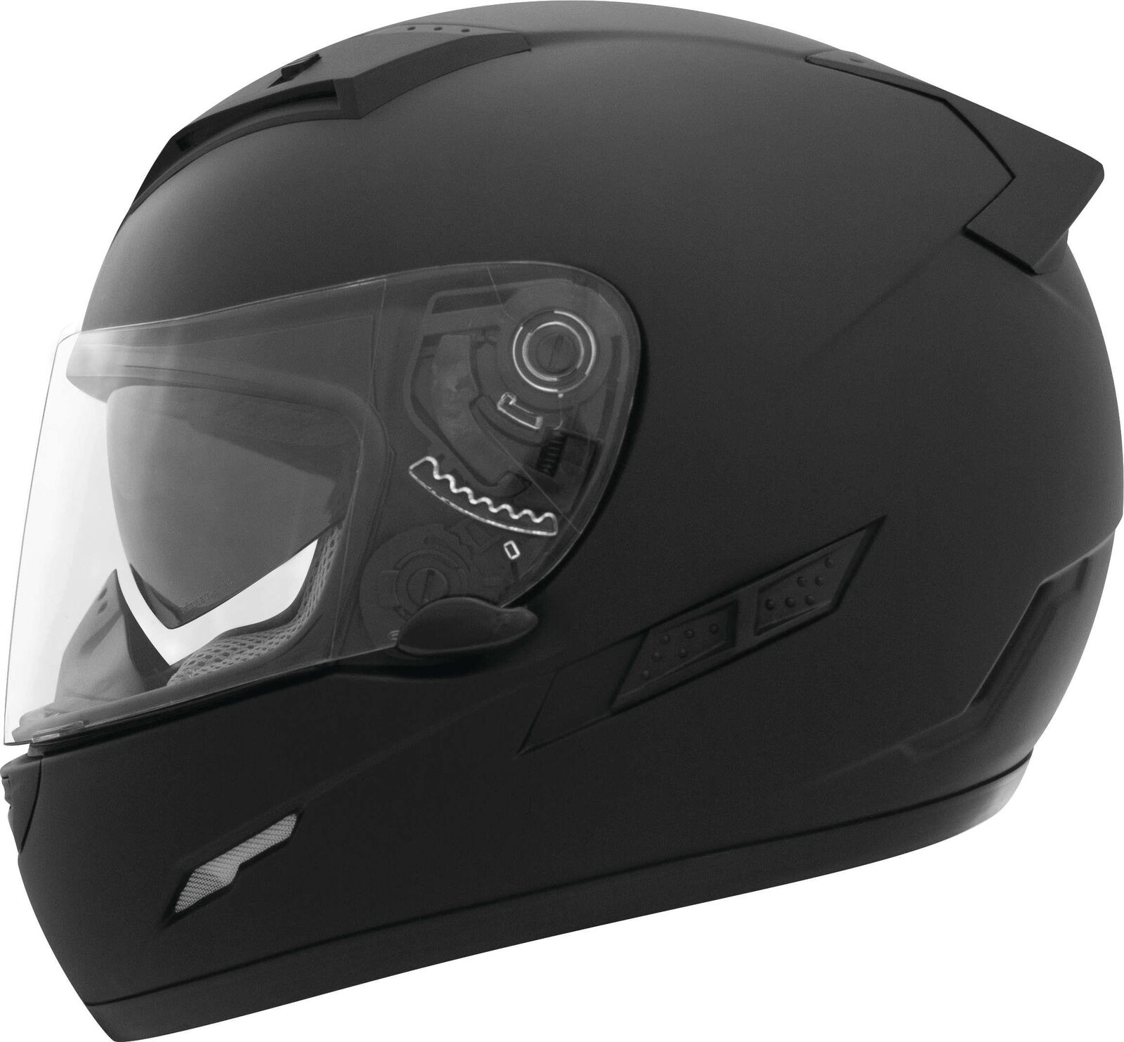 THH Helmets TS-80 Full Face Helmet Flat Black XL - Click Image to Close