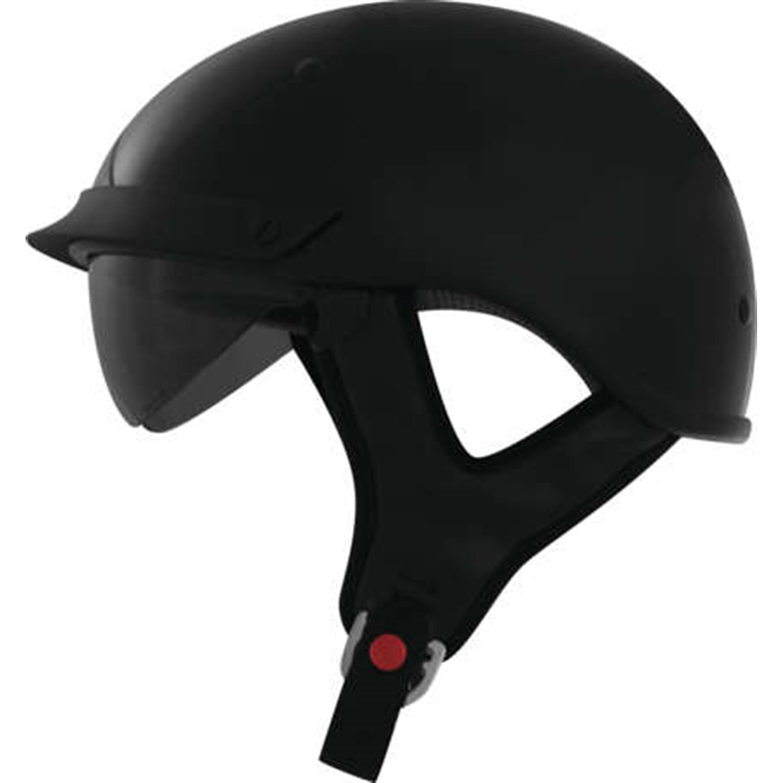 THH Helmets T-72 Half Helmet Black 2XL - Click Image to Close
