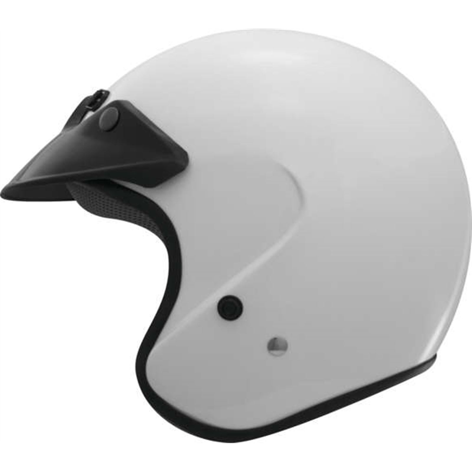 THH T-381 Open Face Helmet White 2XL - Click Image to Close