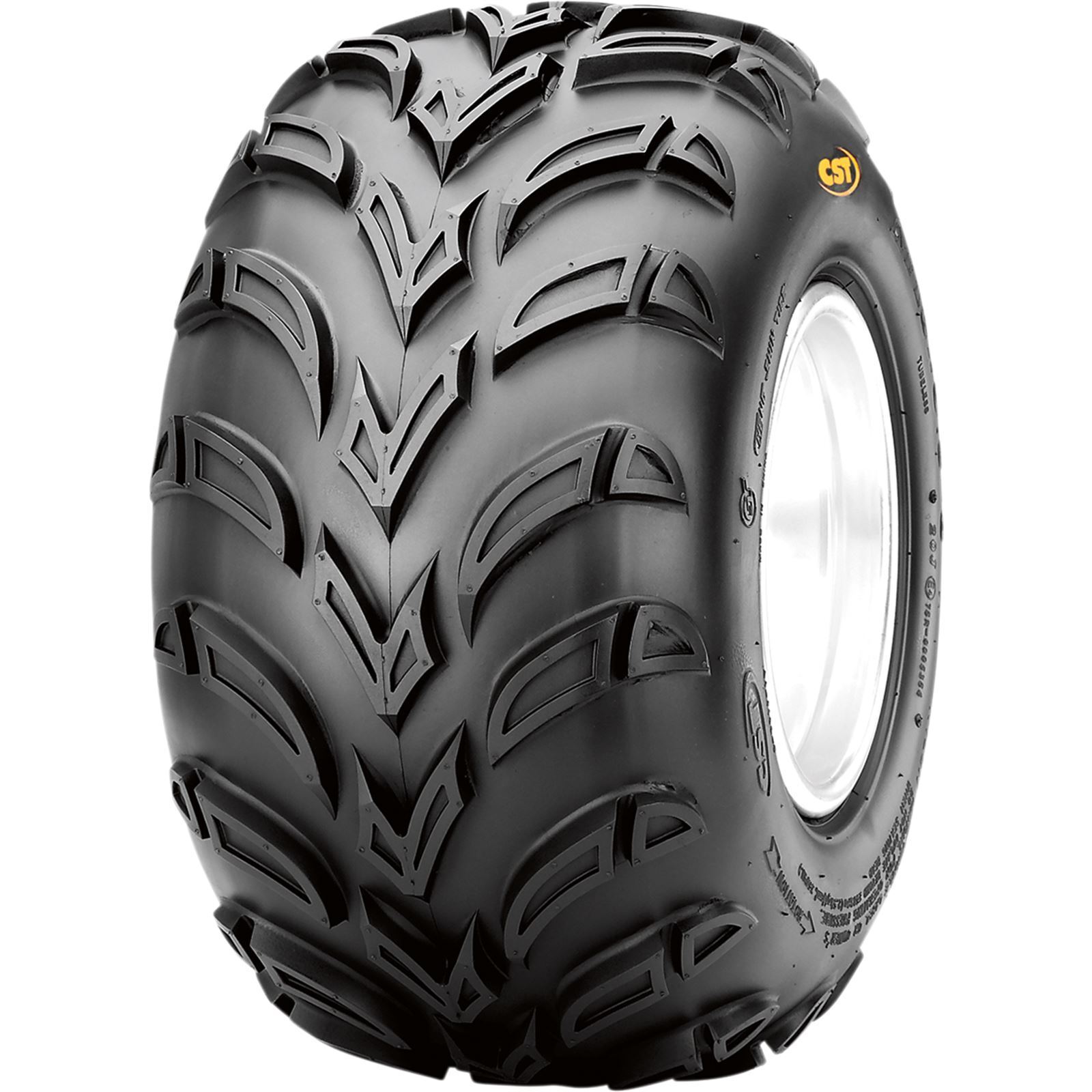CST C9314 25x10-12 4PR TL Rear Tire Black - Click Image to Close