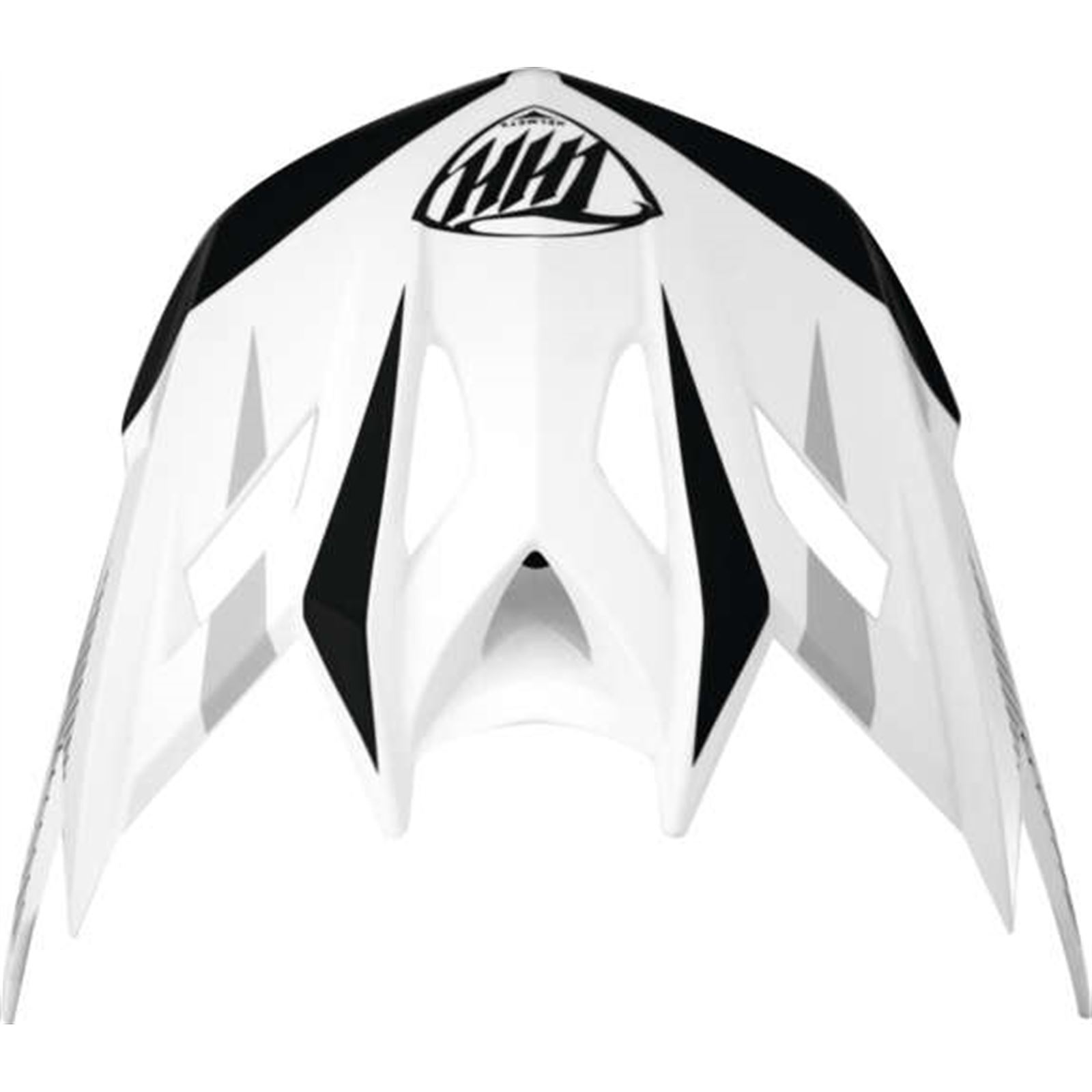 THH Helmets T-42 BMX Visor Acceler White/Grey - Click Image to Close