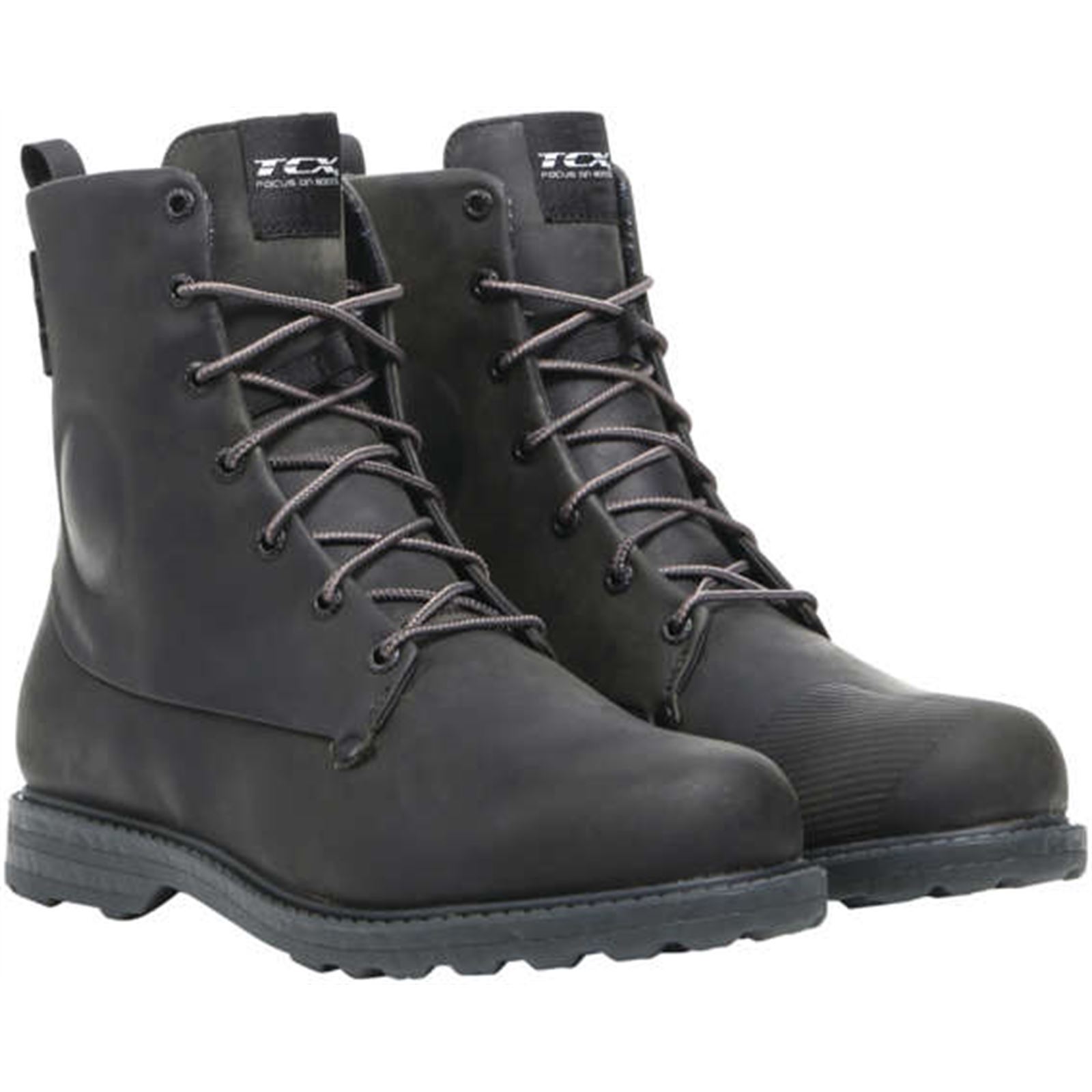 TCX Blend 2 WP Motorcycle Boots Black Size 42 - Click Image to Close