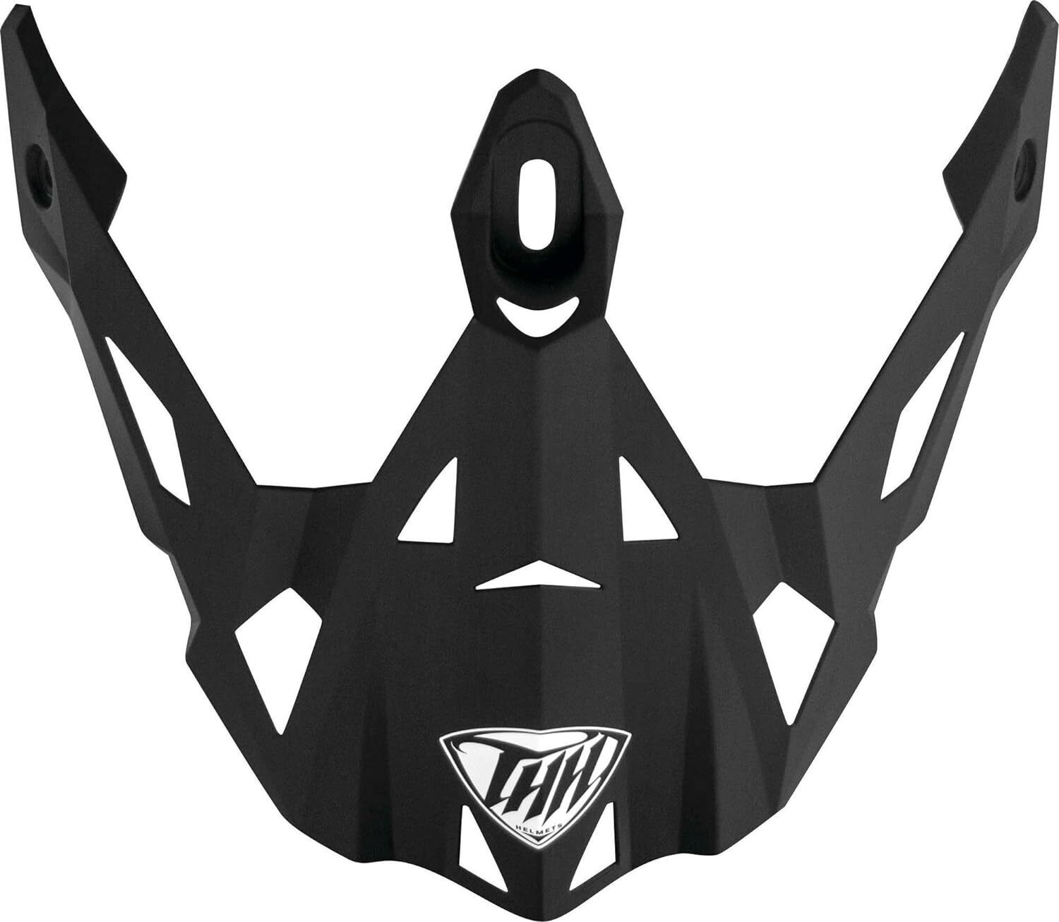 THH Helmets TX-28 Visor Flat Black - Click Image to Close