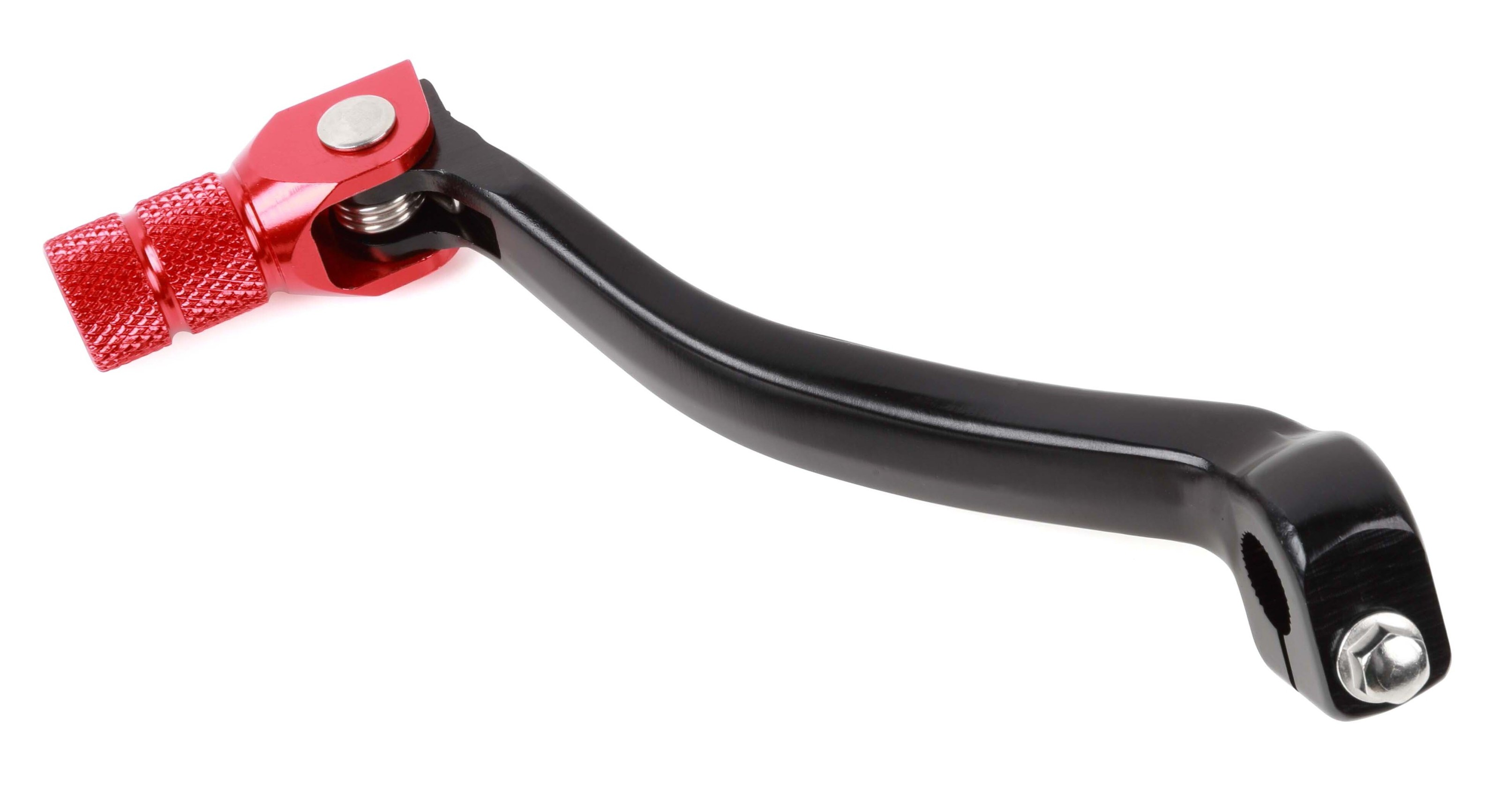 Forged Shift Lever w/ Red Tip - For 10-17 Honda CRF250R - Click Image to Close