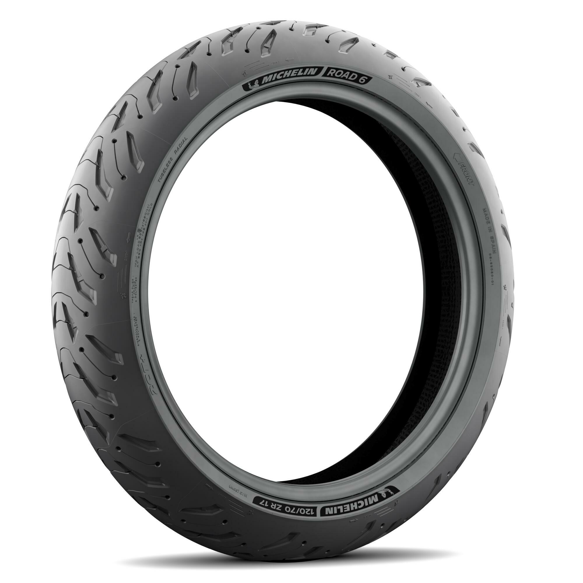 Road 6 Front Tire 110/70ZR17 - Click Image to Close