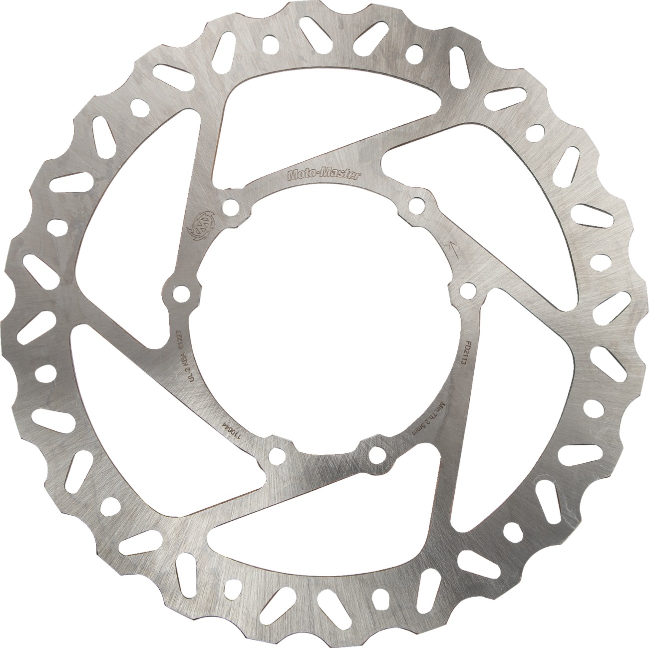 Moto-Master Nitro Front Brake Rotor 260mm For Honda CRF250R/CRF450R - Front brake rotor for Honda CRF250R/CRF450R - Click Image to Close