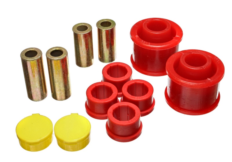 Red Front Control Arm Bushing Set Fits 06-07 Mitsubishi Eclipse FWD - Click Image to Close