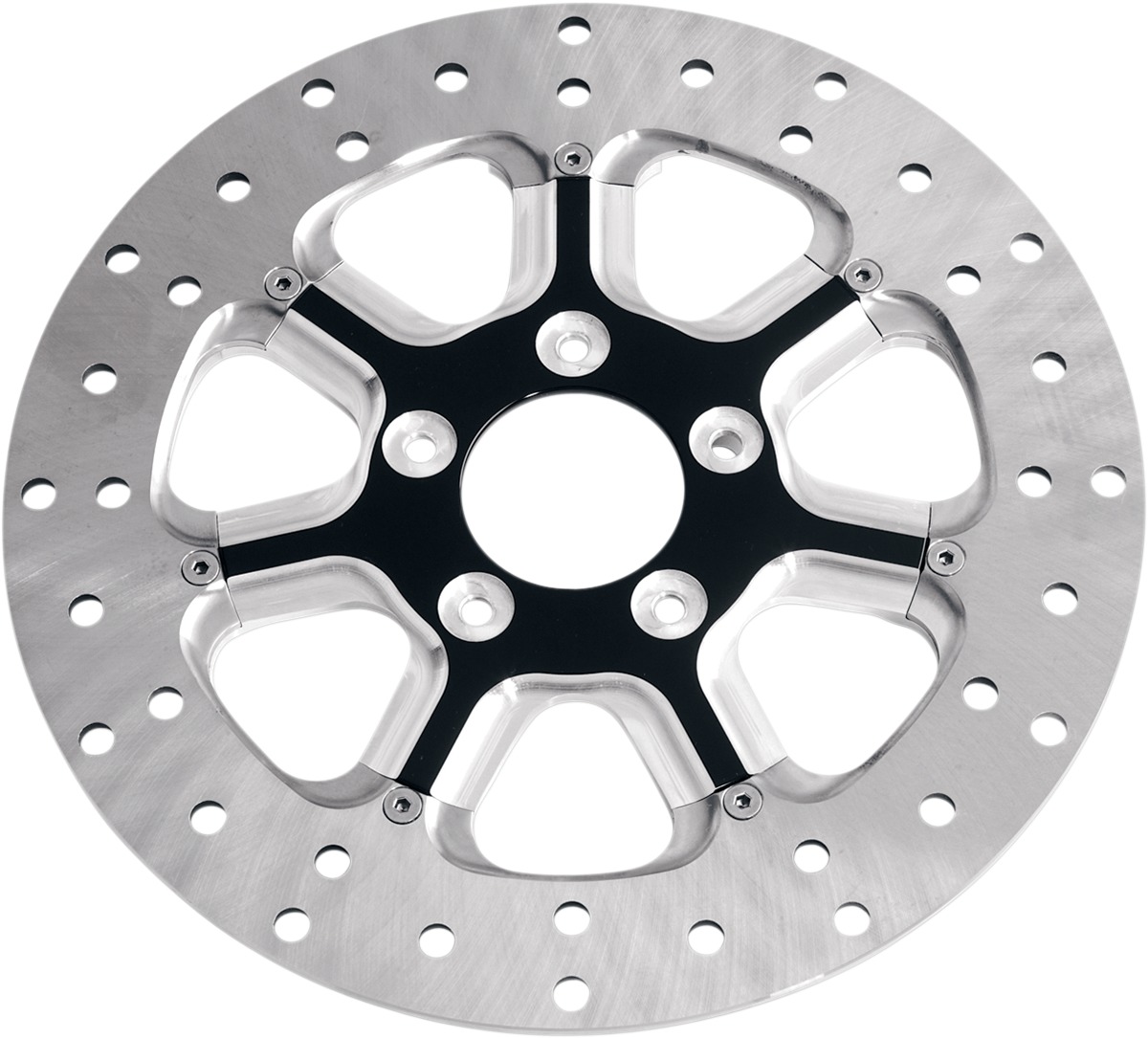 Diesel Floating Front Brake Rotor 292mm Contrast Cut - For Harley - Click Image to Close