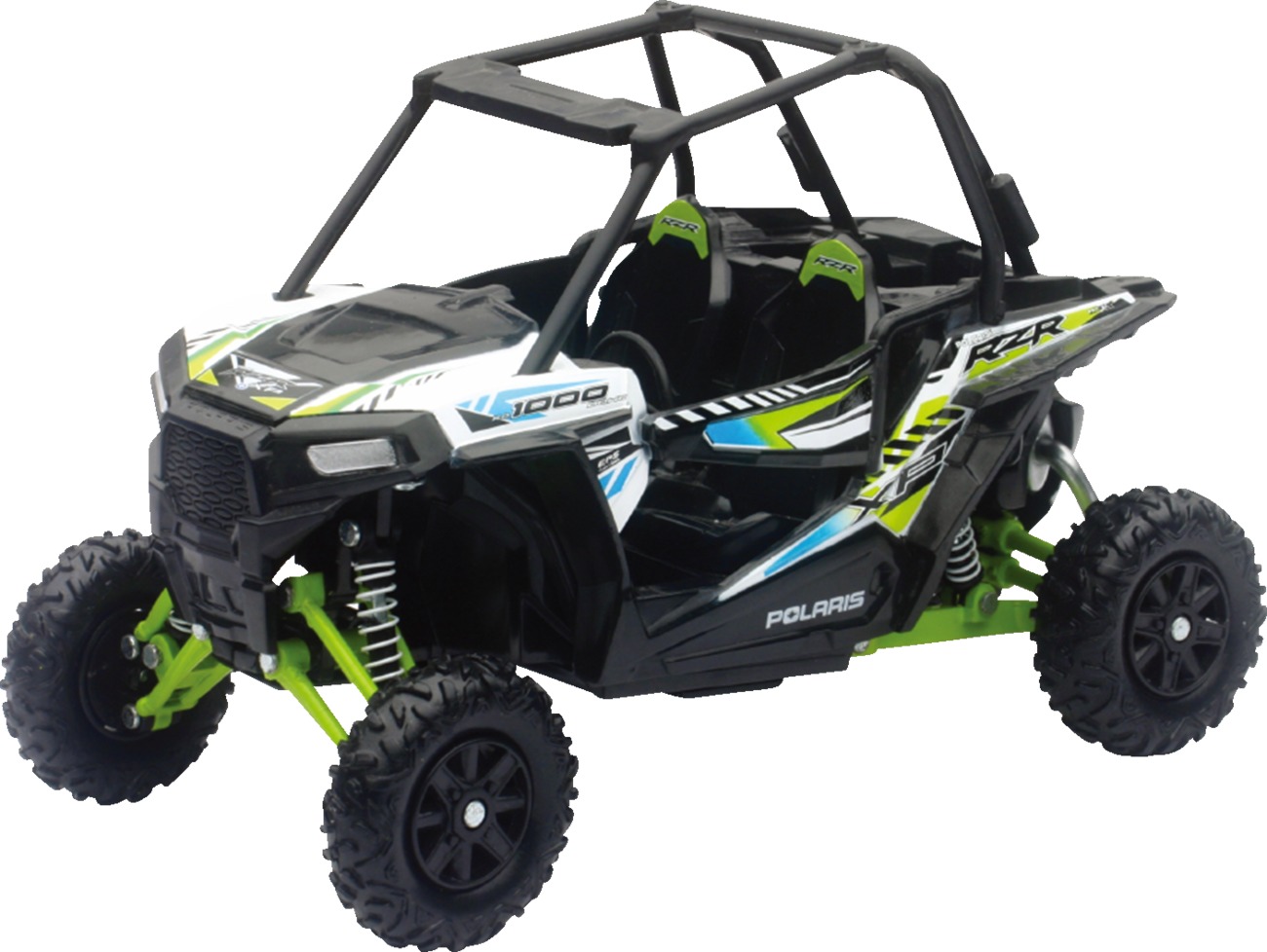 1:18 Scale UTV - Polaris RZR XP 1000 White by New Ray Toys - Click Image to Close