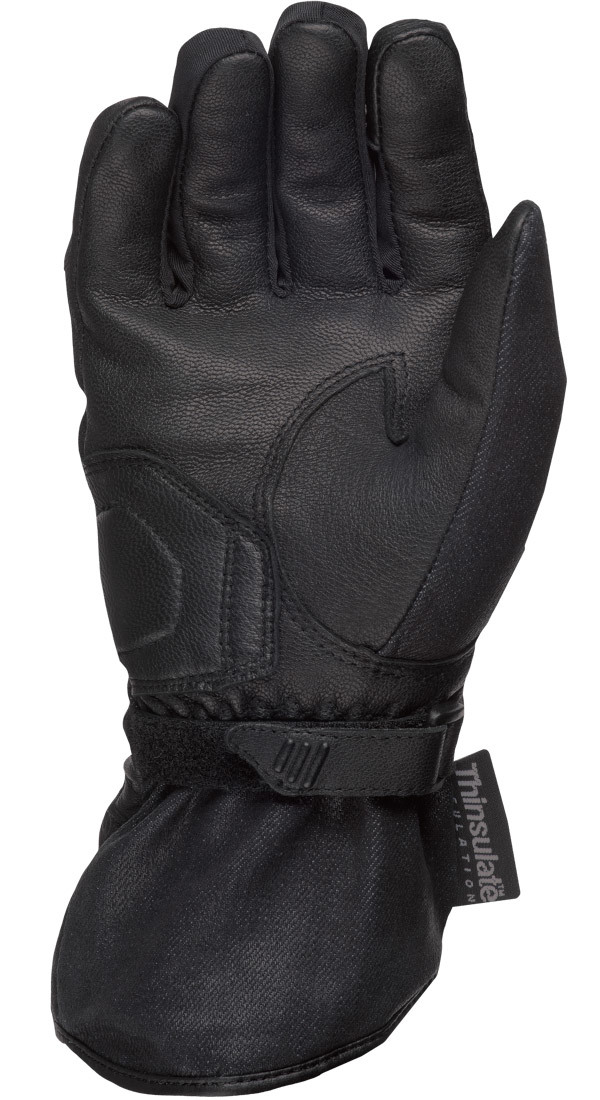 Women's Black Rose Riding Gloves Black Small - Click Image to Close