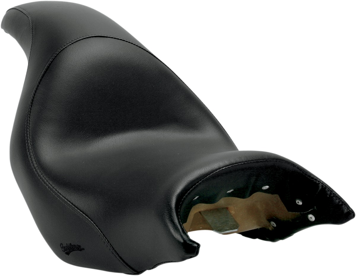 Saddlemen Profiler Seat Black Smooth for Honda VTX1800C - Low-profile gel seat For Honda VTX1800C - Click Image to Close