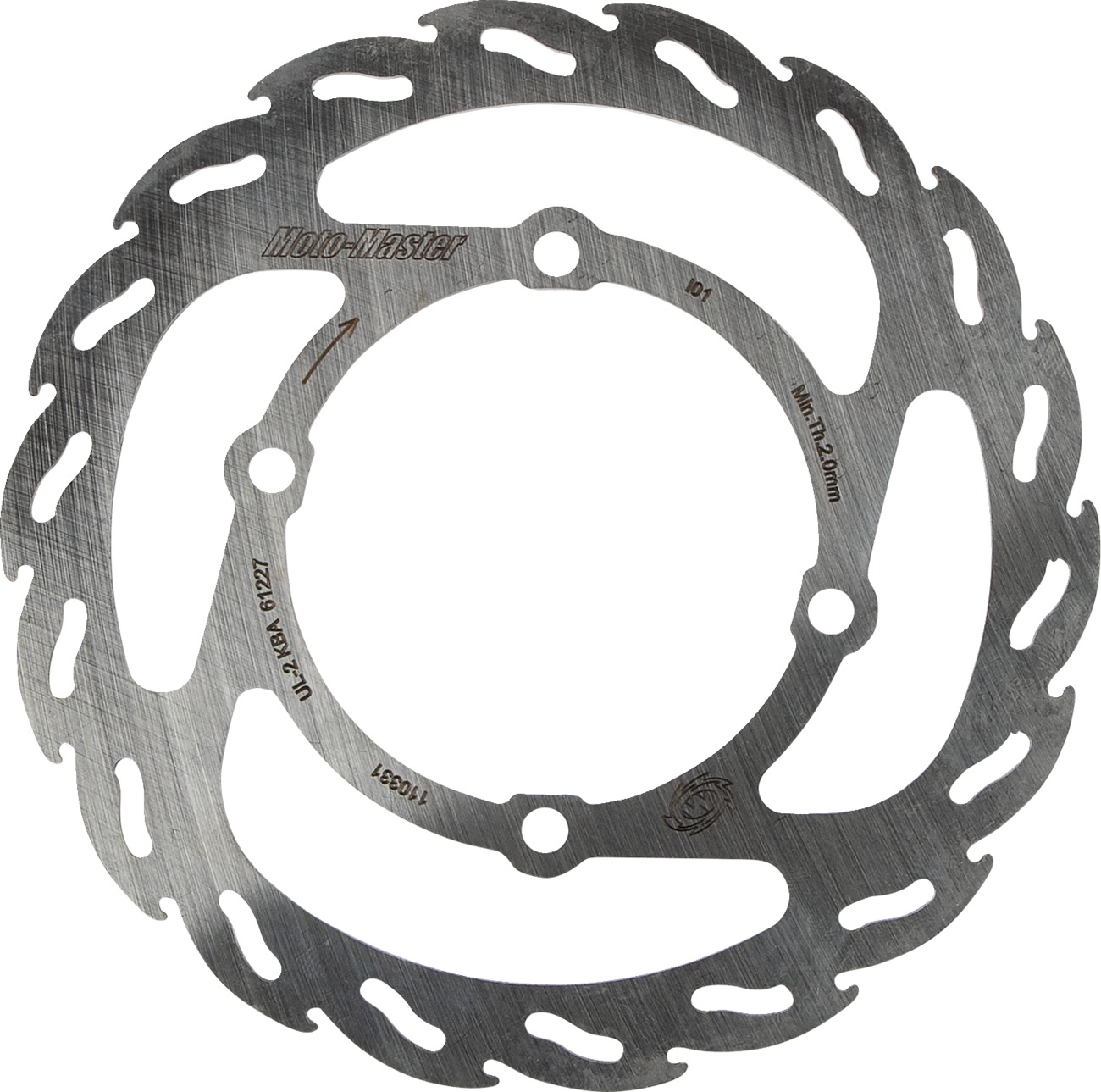 Moto-Master Flame Brake Rotor 160mm For KTM, Husqvarna, GasGas 50/EE/SX-E - Click Image to Close