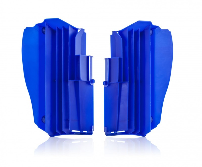 Cycra Radiator Louvers - Blue Fits 2020+ Yamaha WR250F - Click Image to Close