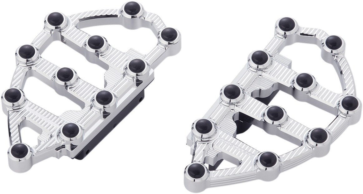 Arlen Ness MX Chrome Floorboards 06-895 - Click Image to Close