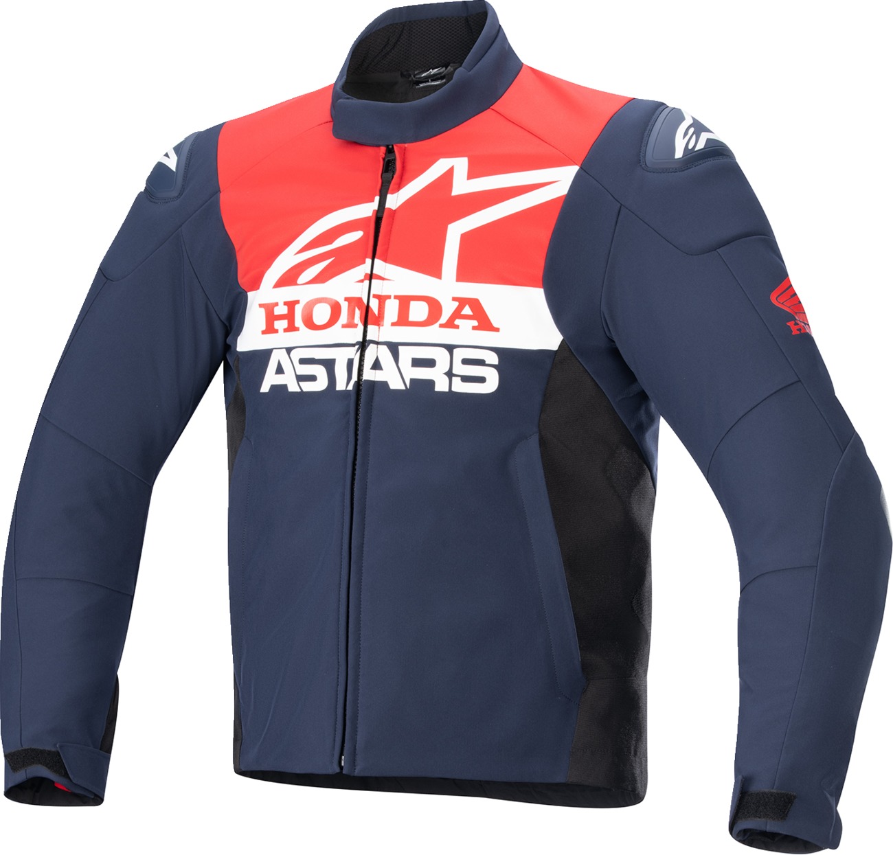 Alpinestars Honda SMX Waterproof Jacket XL Blue Black Red White Men's - Click Image to Close