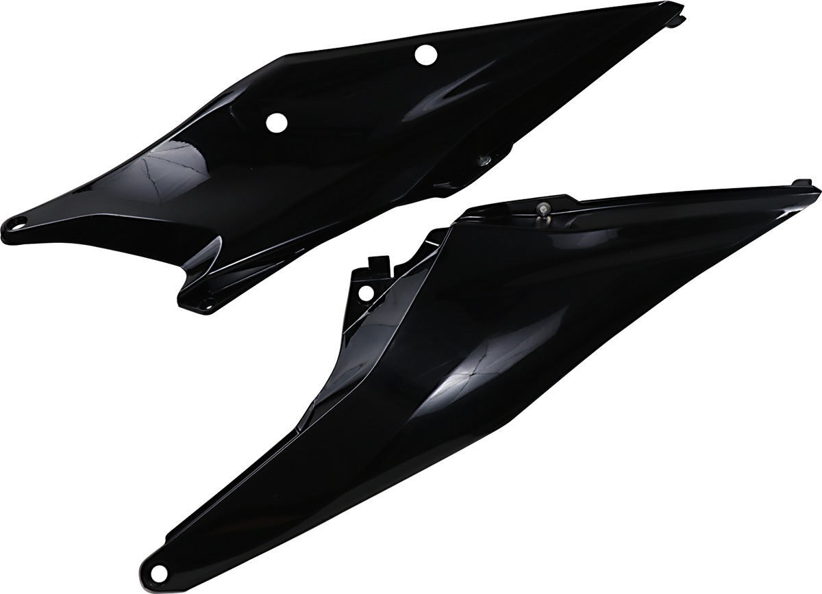 Cycra Side Number Plates Black Fits KTM - Click Image to Close