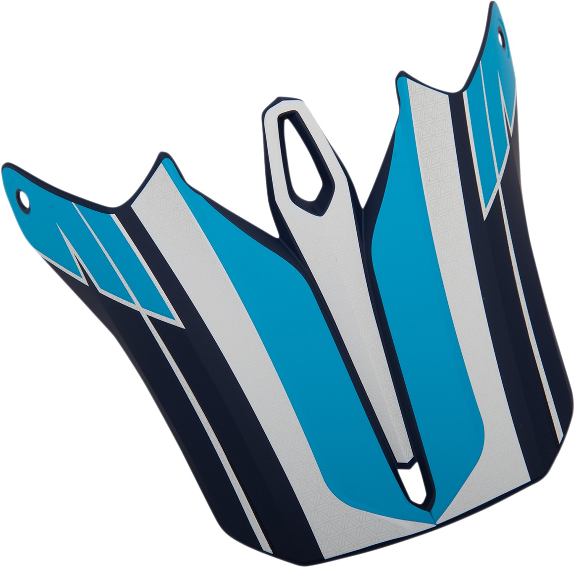 Z1R F.I. Hysteria Helmet Visor Kit Blue White Black Adult - Replacement visor for Z1R F.I. Hysteria helmet - Click Image to Close