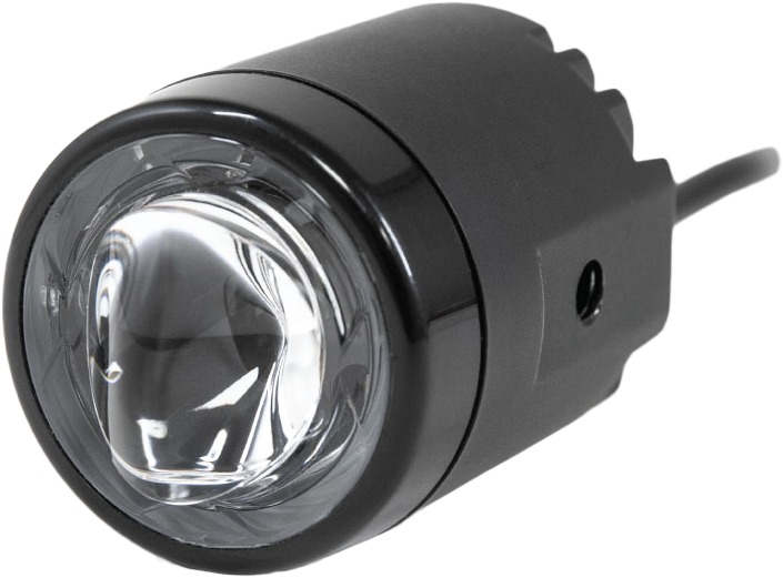 KOSO Mini LED Fog Light Black Universal Motorcycle Each - Universal mini LED fog light, sold individually - Click Image to Close