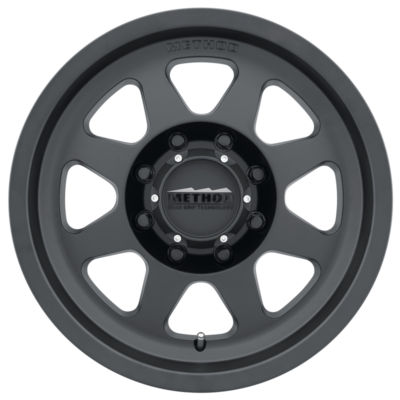 MR701 17x9 -12mm Offset 8x170 130.81mm CB Matte Black Wheel - Click Image to Close