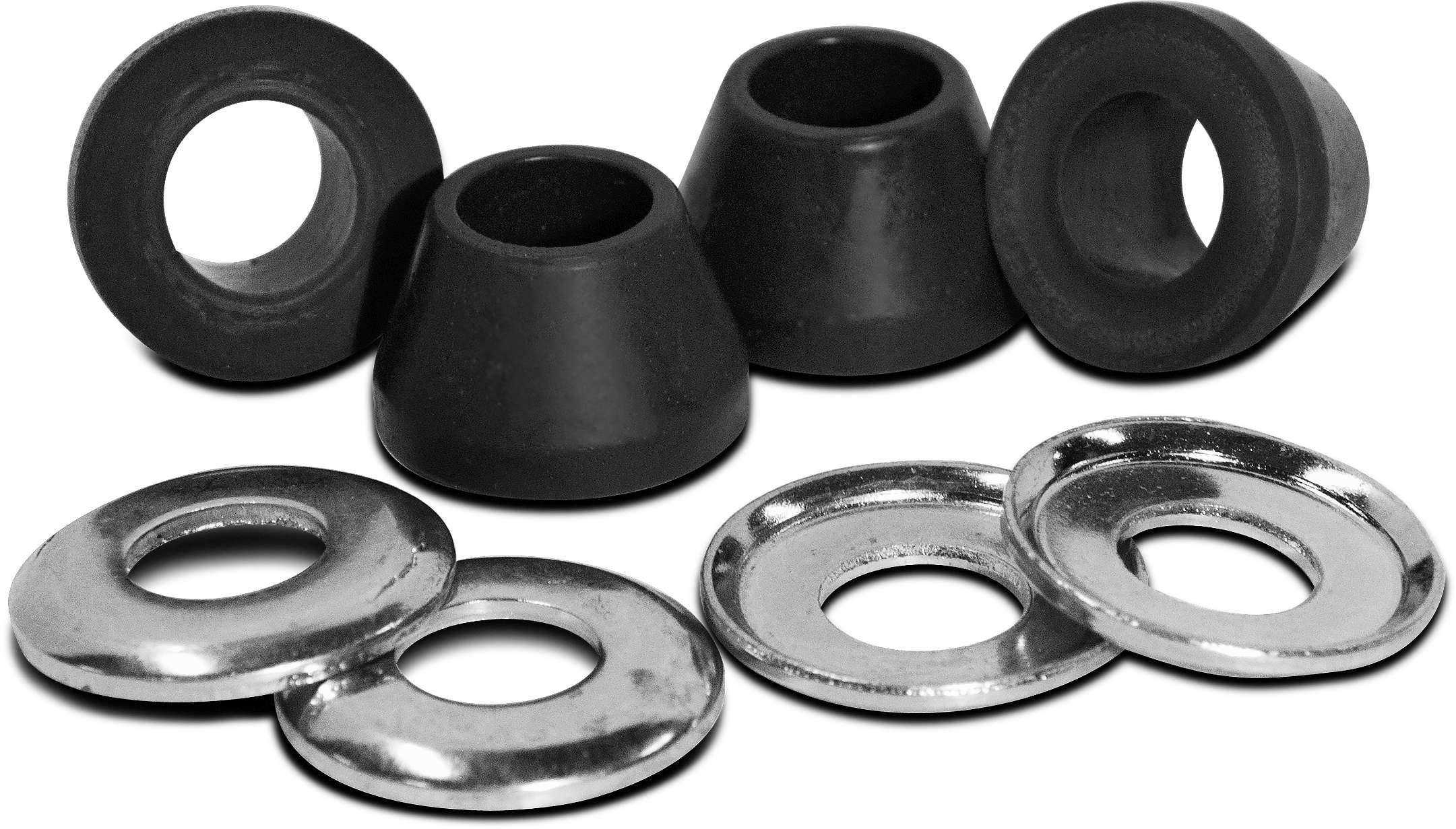 Polyurethane Handle Bar Mount Cones For Kawasaki, New Style - Click Image to Close