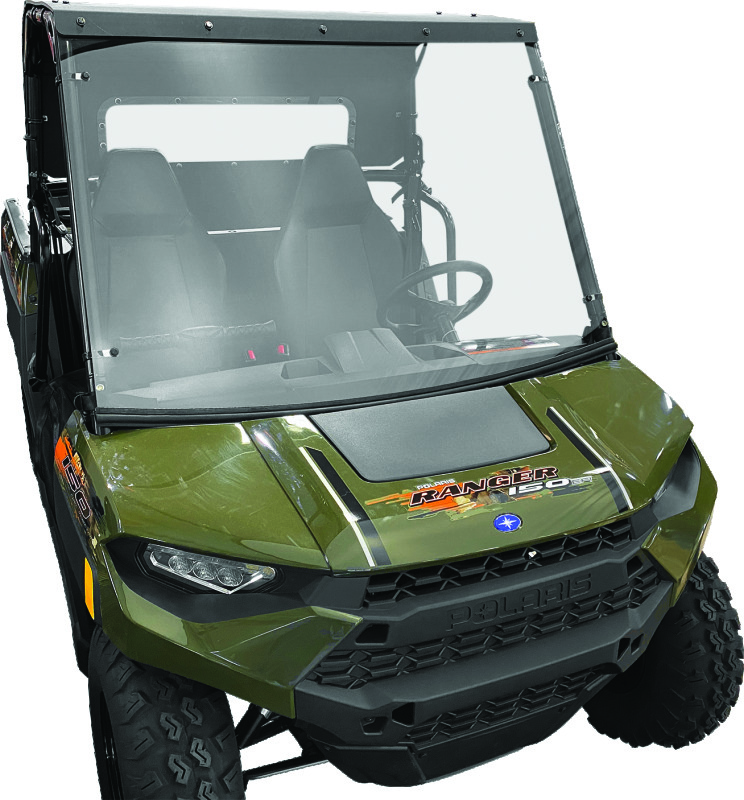 QuadBoss Roof Windshield Rear Kit for 18-22 Polaris Ranger 150 - For 2018-2022 Polaris Ranger 150 EFI - Click Image to Close