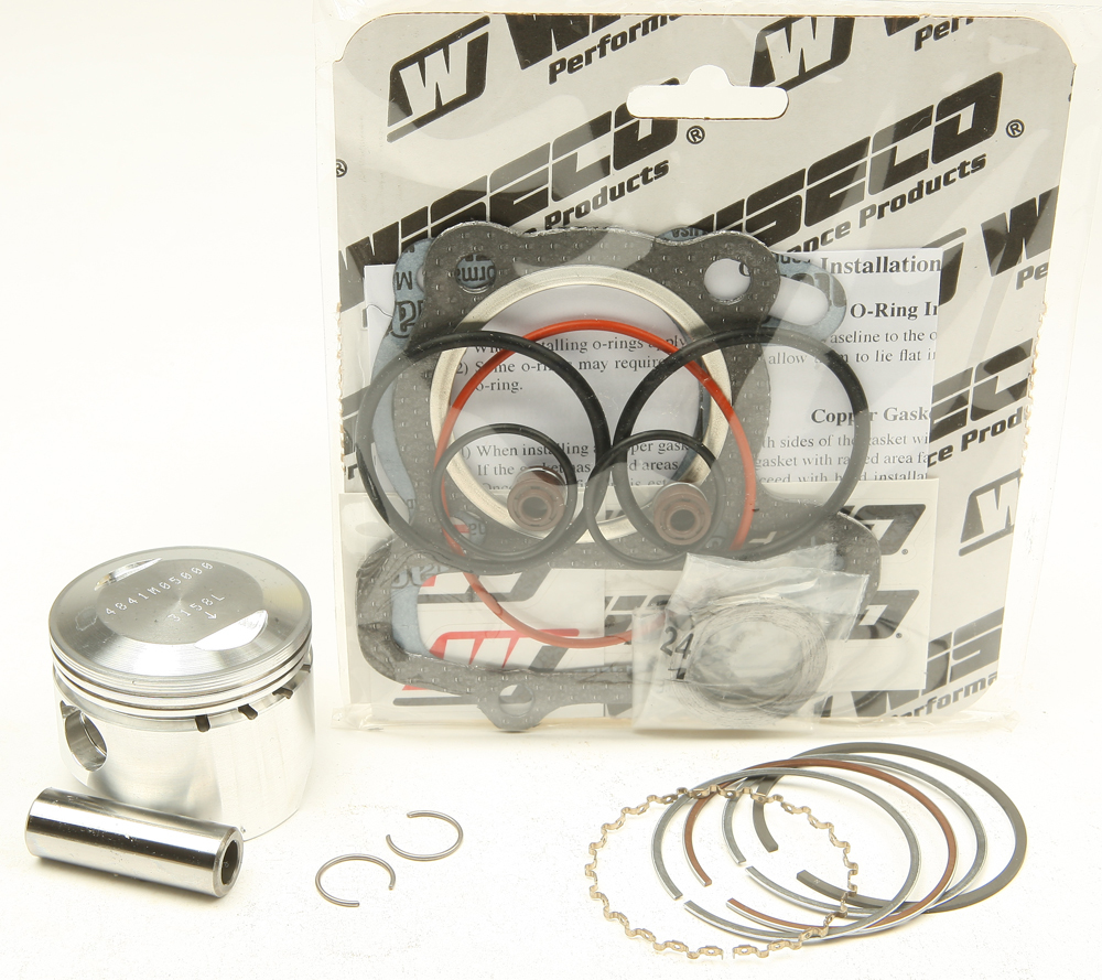 Big Bore Piston Kit 11:1 Compression - 50.00mm Bore (+3.00mm) - For 85-08 YFM 80 Badger, Grizzly, & Raptor - Click Image to Close