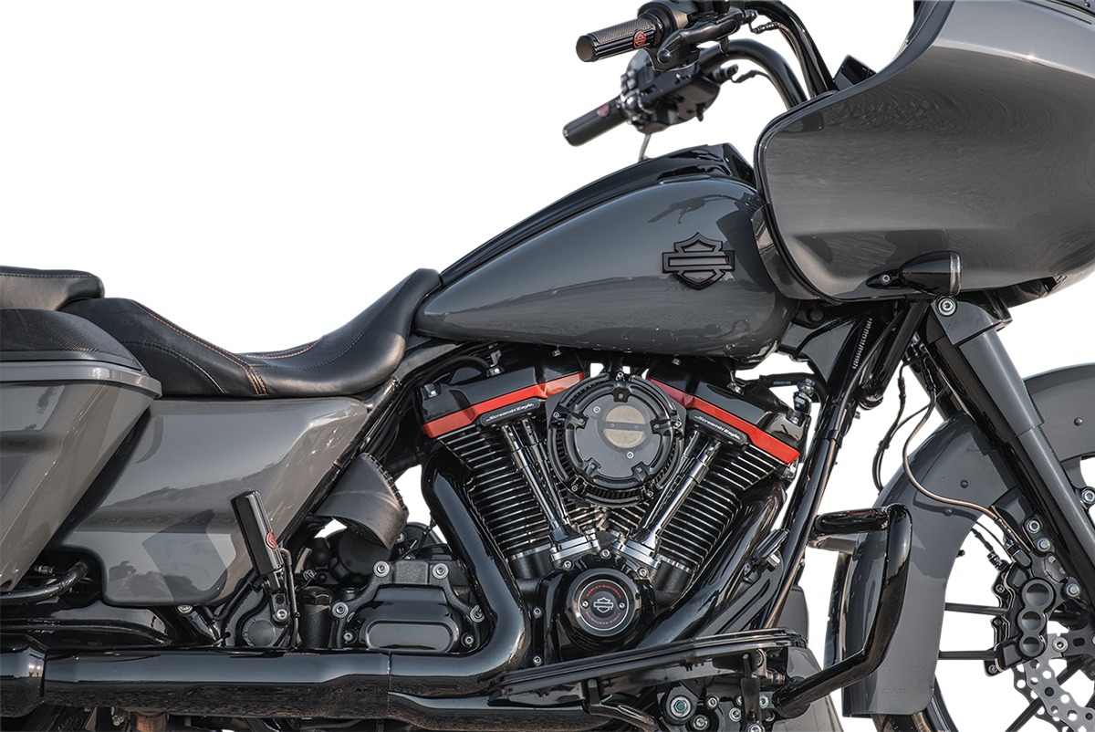 Arlen Ness Method Clear Sucker Black Air Cleaner Kit M8 - Click Image to Close
