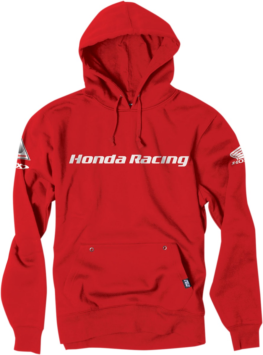 Men's Honda Racing Hoody - Honda Racing Hoody Red Md - Click Image to Close