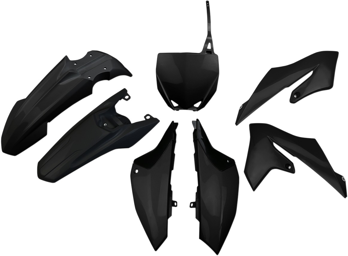 UFO Full Body Replacement Plastic Kit Black For Yamaha YZ65 - Complete plastic kit For Yamaha YZ65 - Click Image to Close