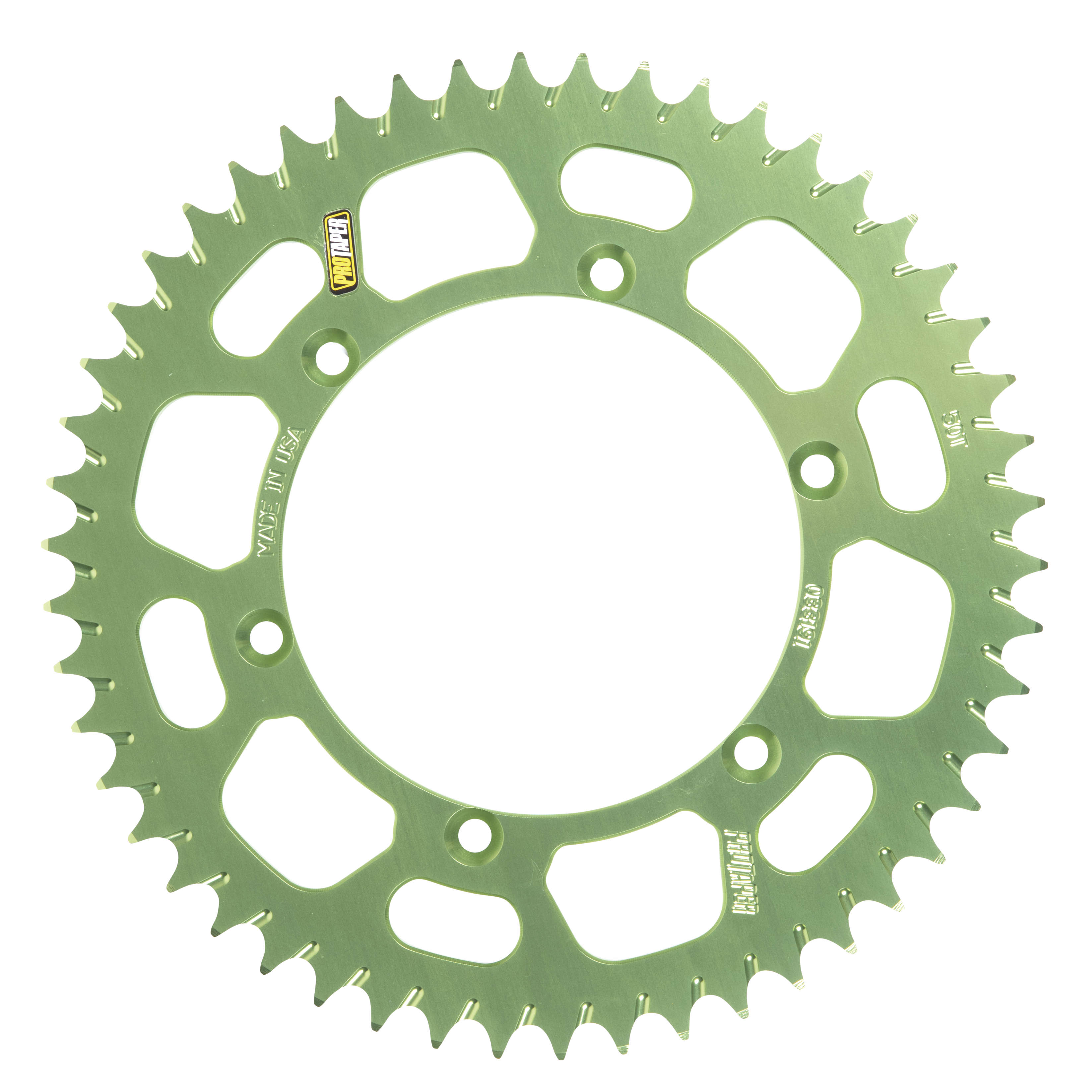 RS Rear Sprocket 53T 520 Green - For KX KDX KLX RMZ - Click Image to Close