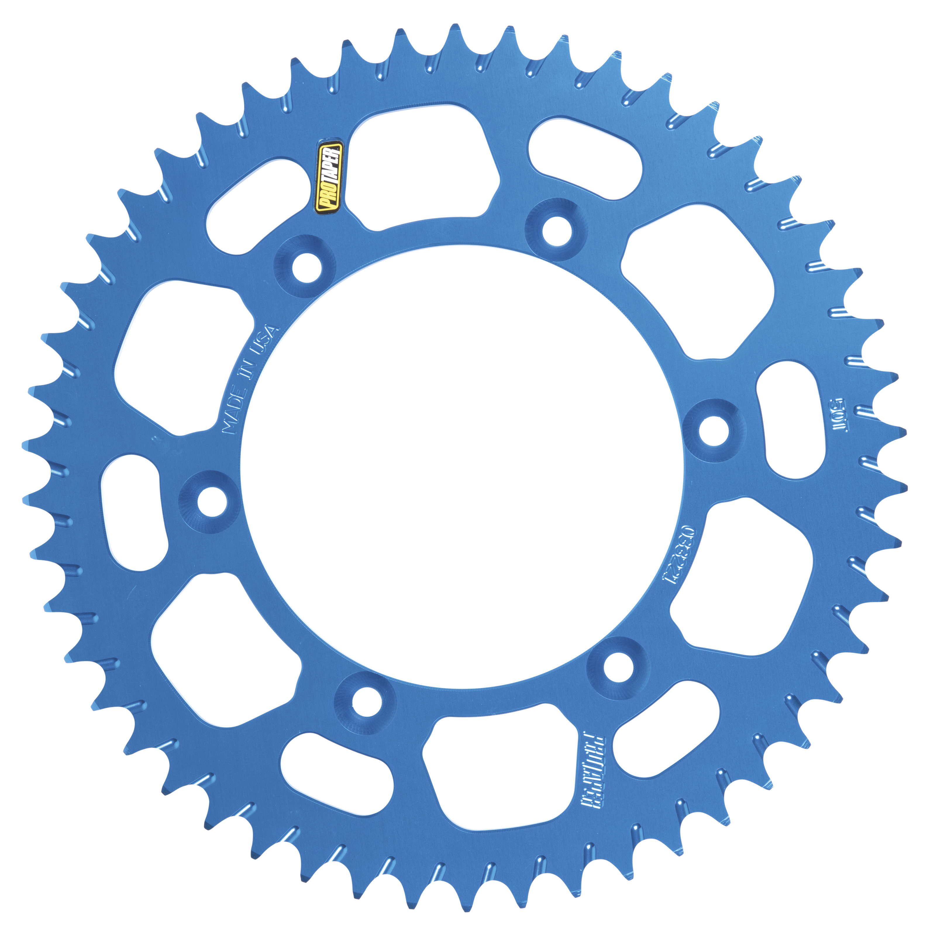 RS Rear Sprocket 47T 428 Blue - For 93-21 Yamaha YZ80 YZ85 - Click Image to Close