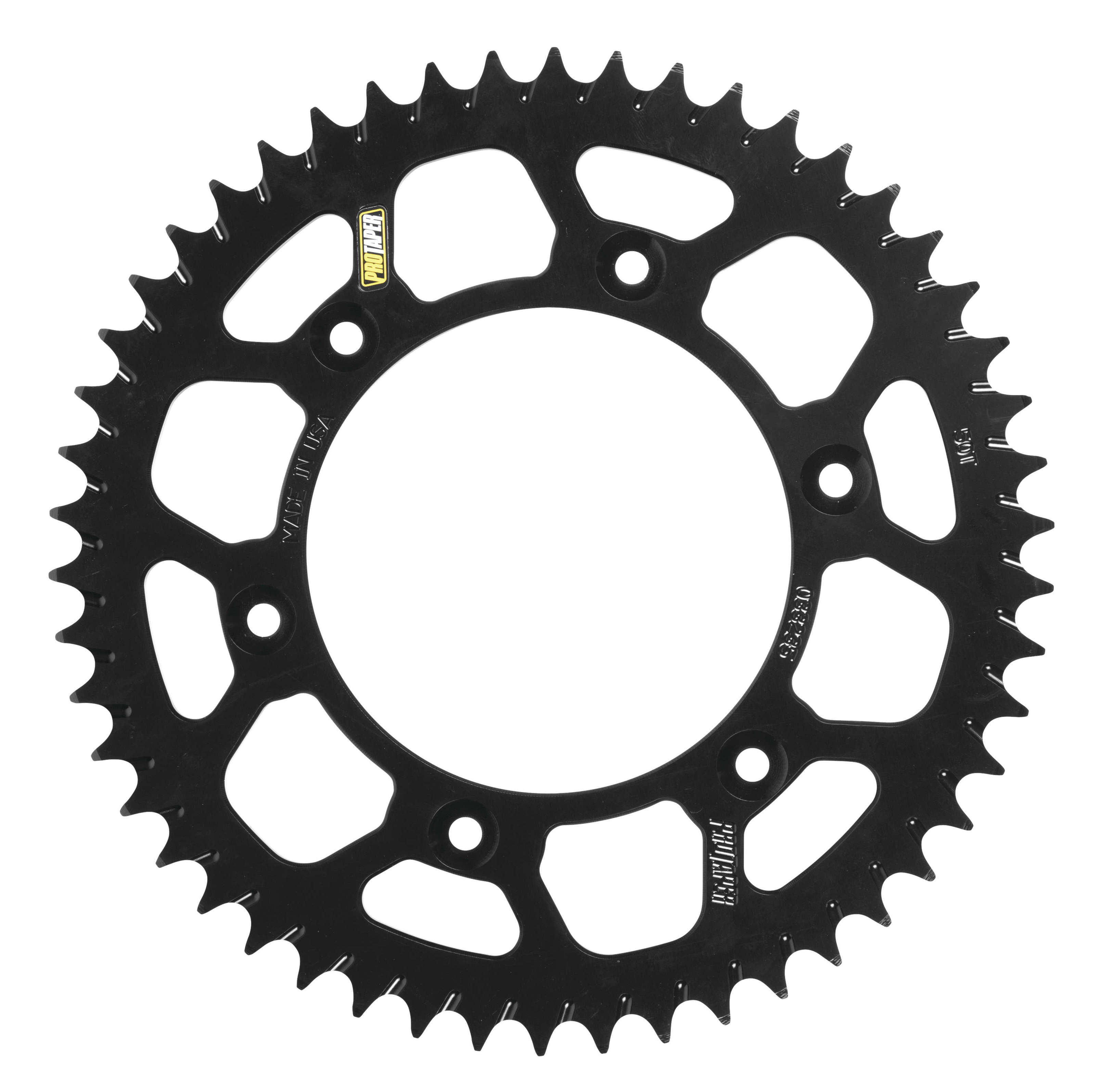 RS Rear Sprocket 52T 520 - Black - For Honda CR CRF XR 125-650 - Click Image to Close