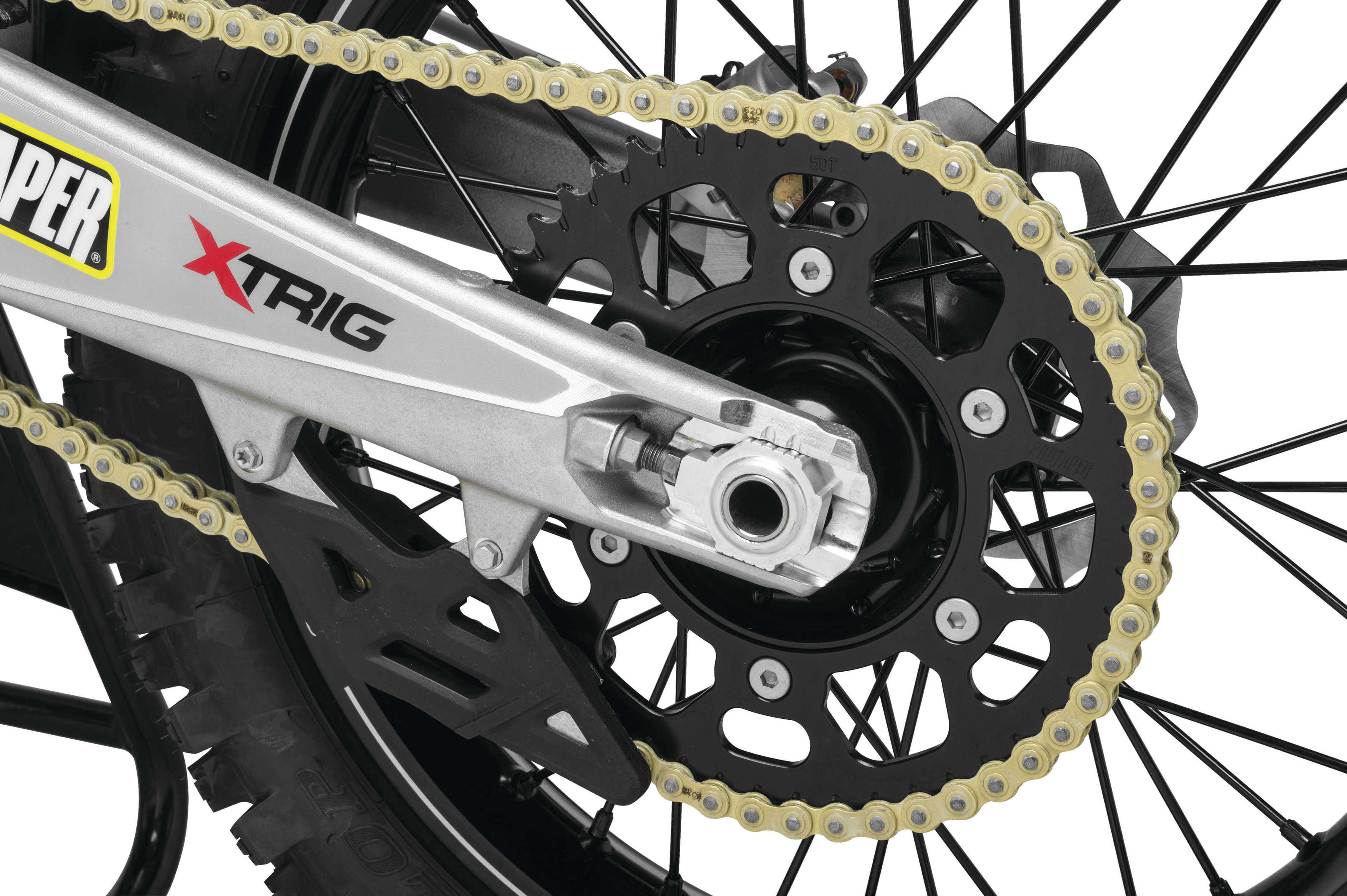 RS Rear Sprocket 48T 520 - Black - For 98-21 Husqvarna KTM 125-560 - Click Image to Close