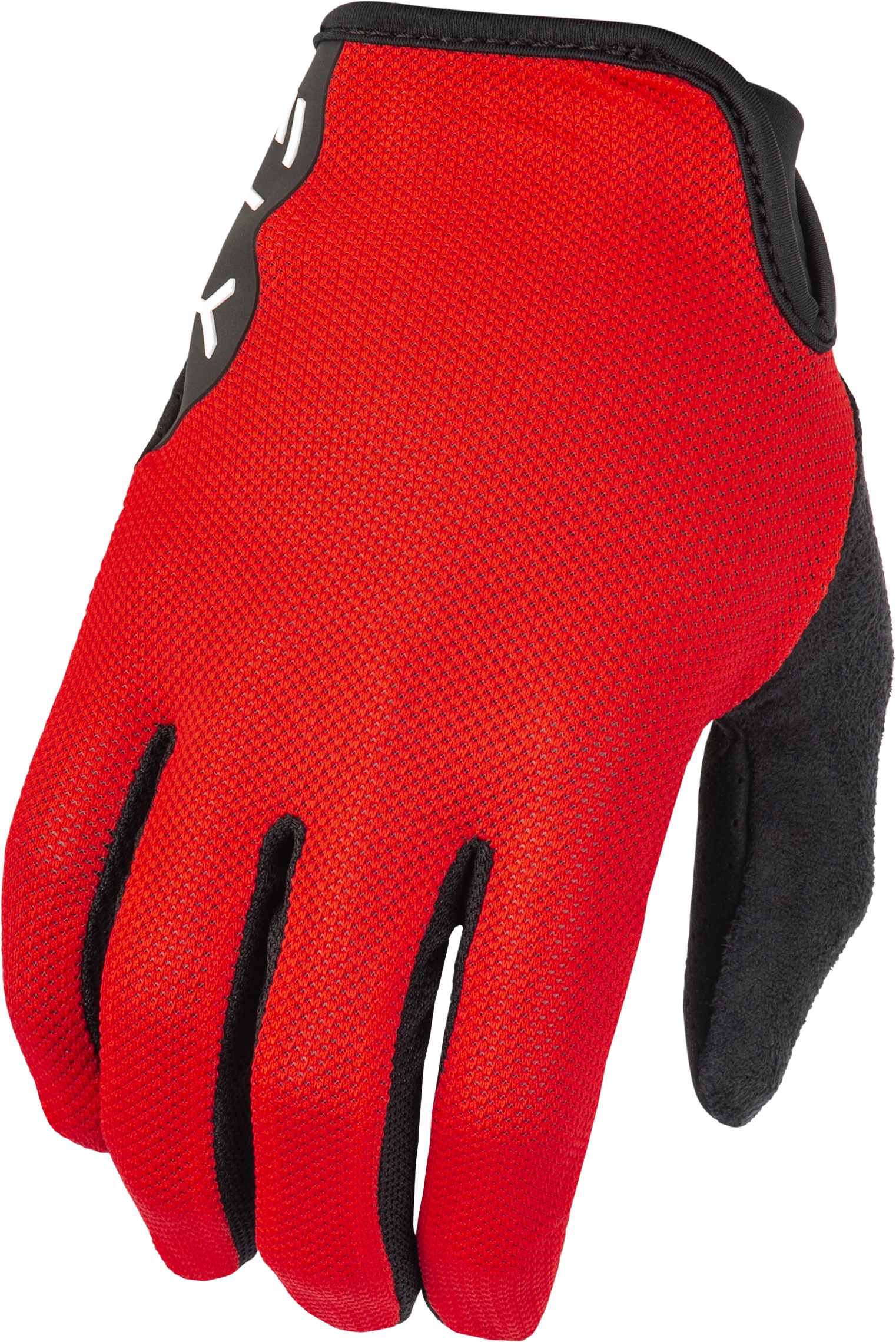 Fly Racing Mesh Gloves Red Medium - Ultra-light mesh bicycle gloves, Red, Medium - Click Image to Close